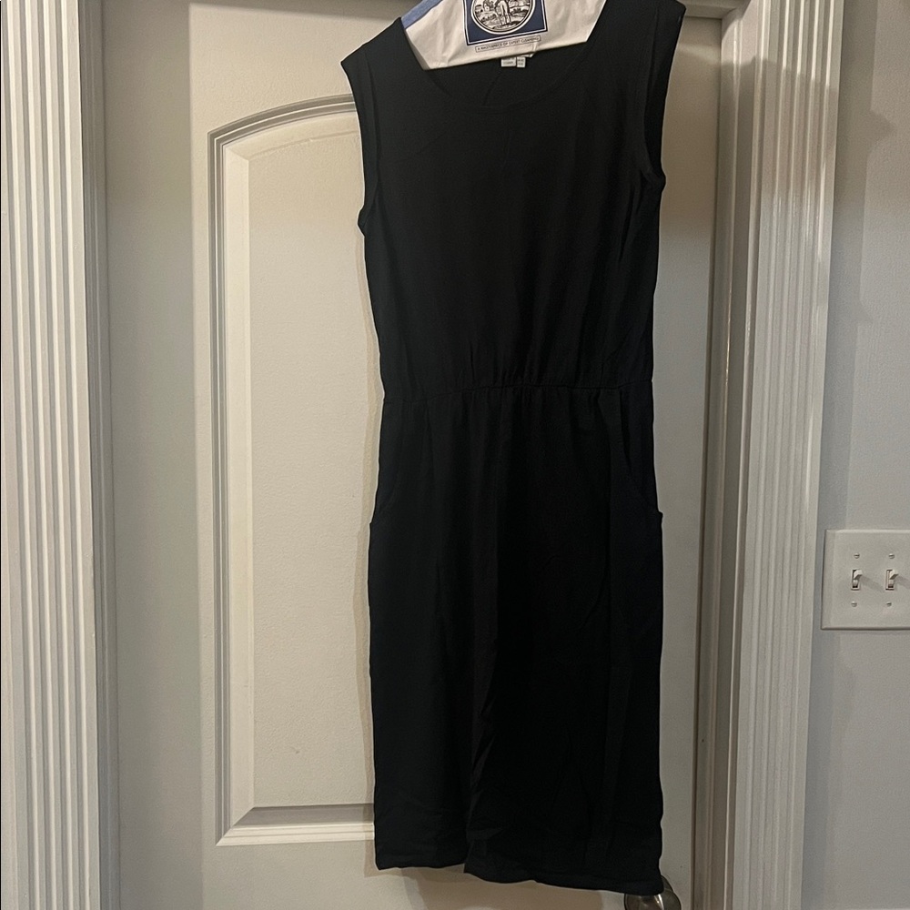Boden Black Midi Dress